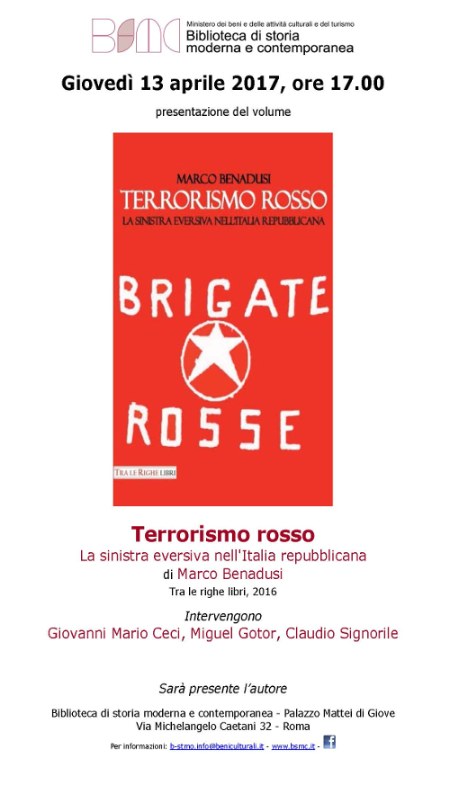 Terrorismo rosso. La sinistra eversiva nell'Italia repubblicana